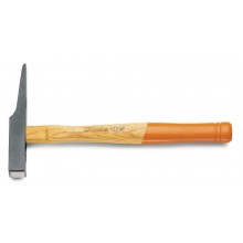 Elektrikerhammer, französisches Modell, Stiel aus Holz, 18 mm