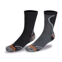 Kurze Socken aus recyceltem Baumwollfrottee, mit Zehnen- und Fersenbereich aus Frottee und Tremor-Ef