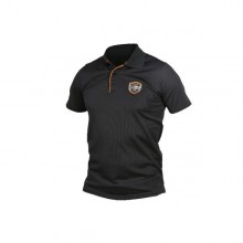 ​Polo-Shirt Beta Garage aus atmungsaktivem Polyester, 175 g/m2, schwarz